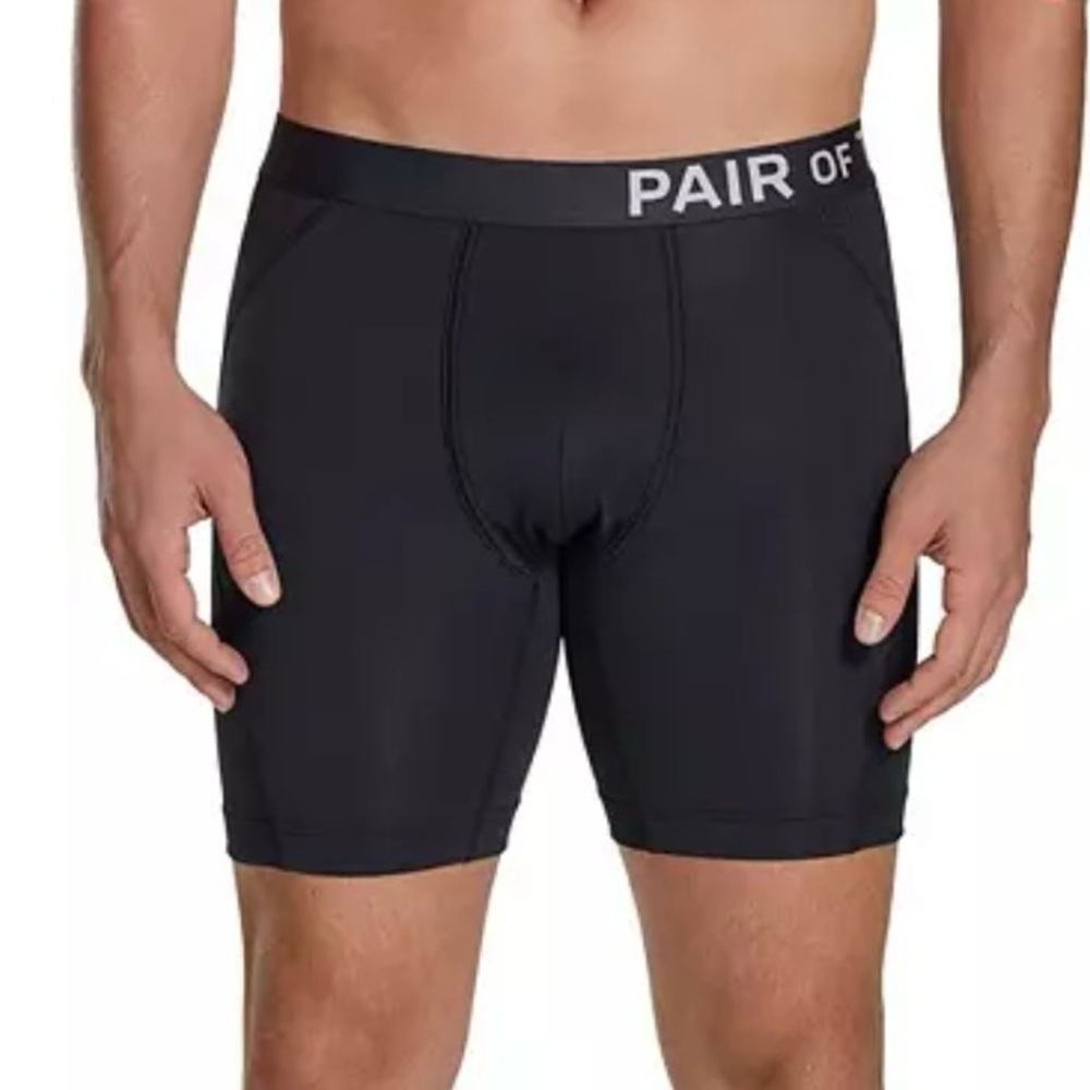 Pair of Thieves Navy Blue Long Boxer‎ Briefs, Size XL